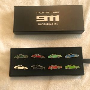 Porsche 911 pins. Set of 8.